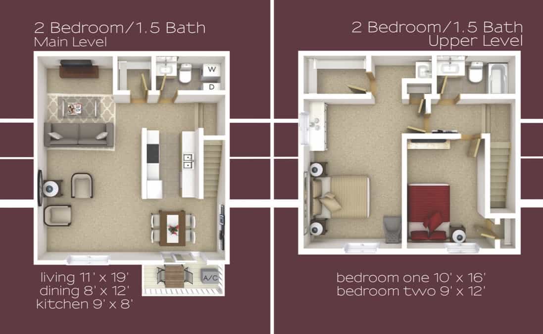 Northwood Villa 1 Bedroom 1 Bathroom Apartment
